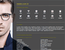 Tablet Screenshot of cassio.com.br